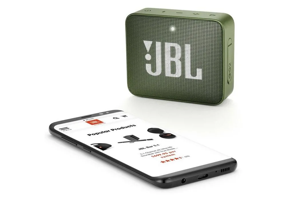 Boxă portabilă JBL GO 2, Verde