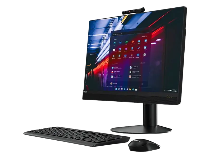 Computer All-in-One Lenovo ThinkCentre M920z, 23,8", Intel Core i5-9400, 8GB/512GB, Windows 10 Pro 64-bit, Negru