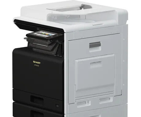 Multifunctional laser Sharp C-Cube IT BP-30C25EU, A3, Negru/Alb