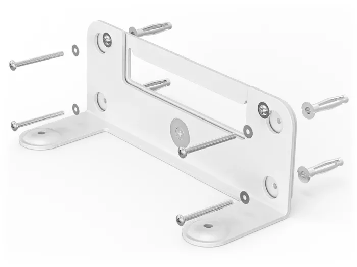 Accesorii pentru camere Logitech Wall Mount for Video Bars, Alb