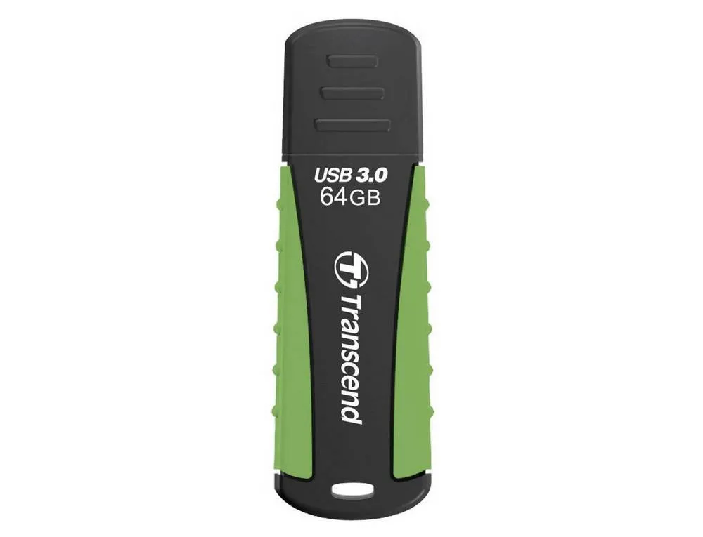 Memorie USB Transcend JetFlash 810, 64GB, Negru/Verde