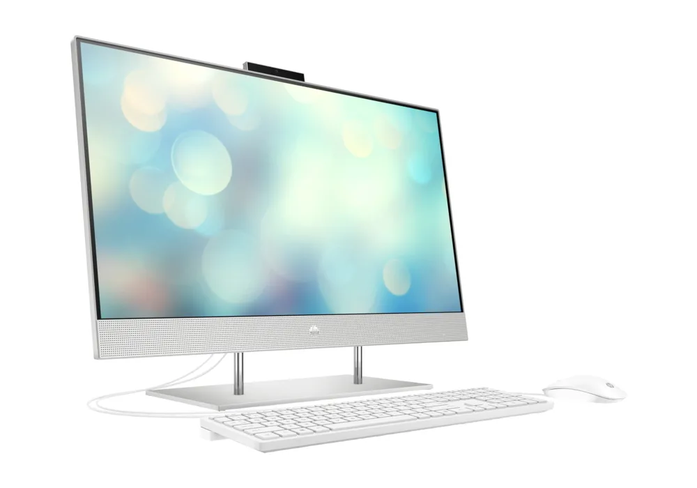 Computer All-in-One HP 7-dp1033ur, 27", Intel Core i3-1125G4, 8GB/512GB, FreeDOS, Argintiu