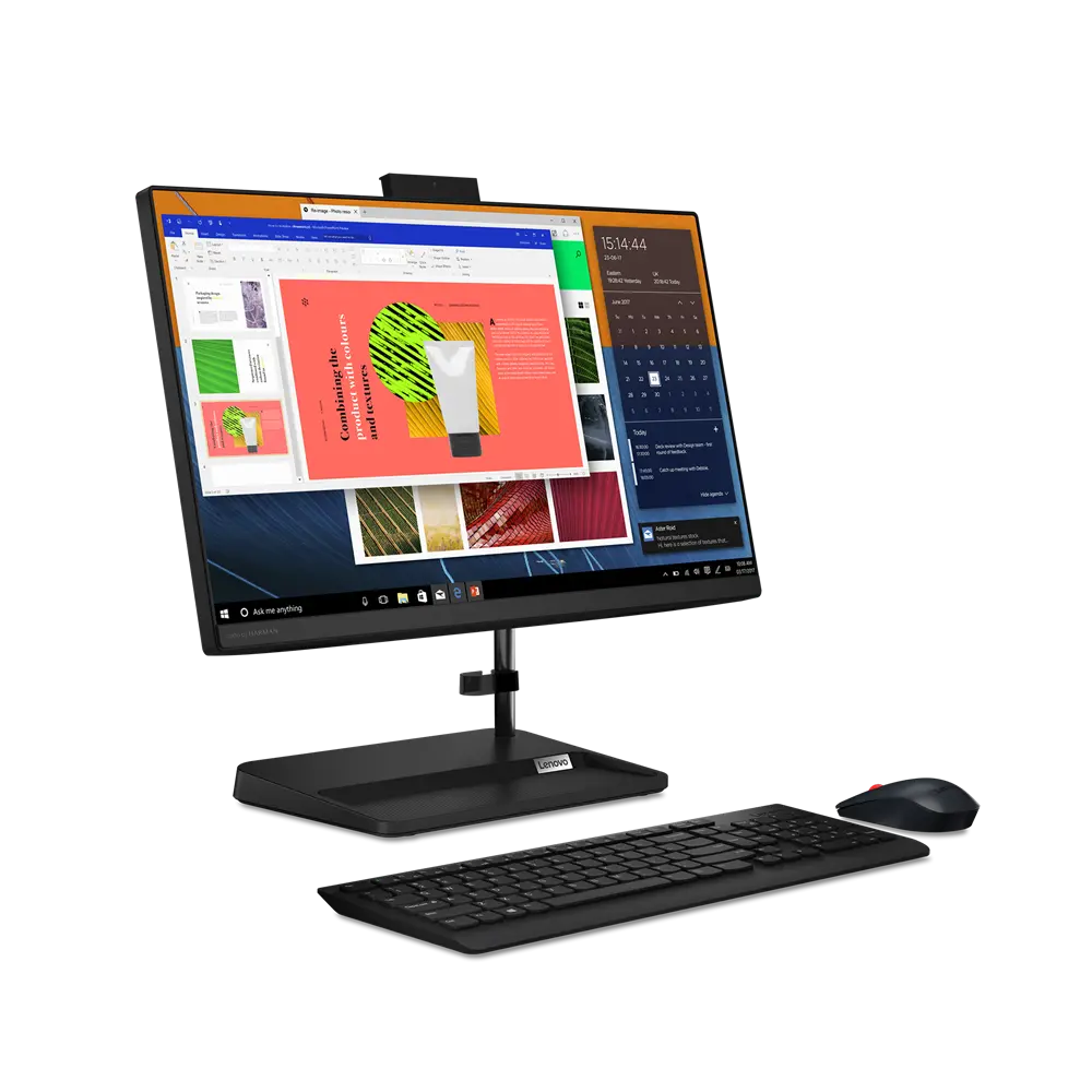 Computer All-in-One Lenovo IdeaCentre 3 22ITL6, 21,5", Intel Core i5-1135G7, 8GB/512GB, Fără SO, Negru