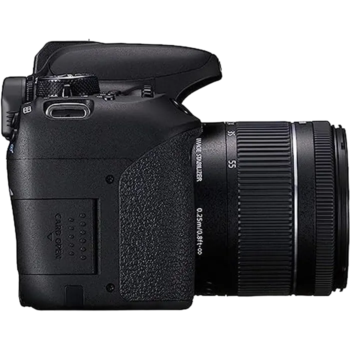 Aparat foto DSLR Canon EOS 800D + 18-55 IS, Negru