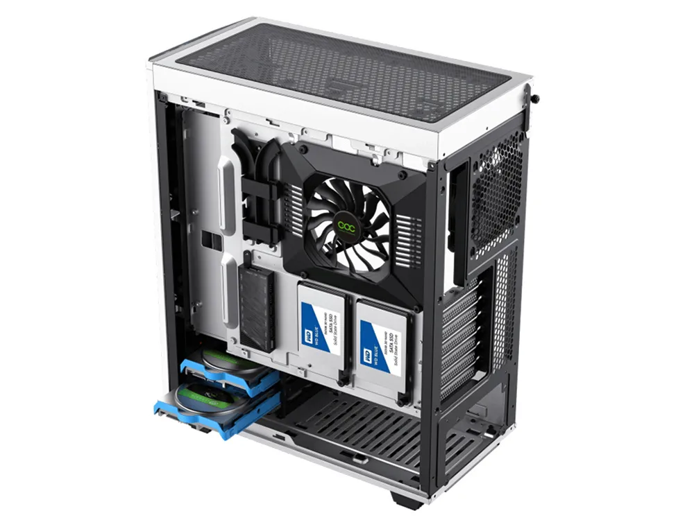 Carcasă PC Gamemax Precision, Midi-Tower, ATX, Alb
