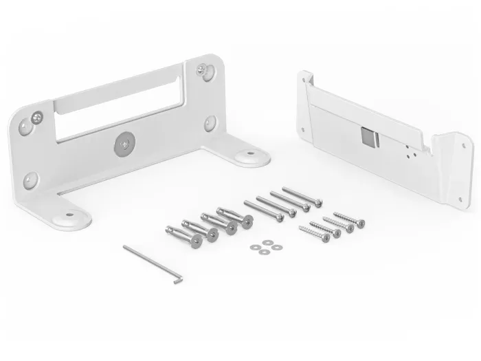 Accesorii pentru camere Logitech Wall Mount for Video Bars, Alb