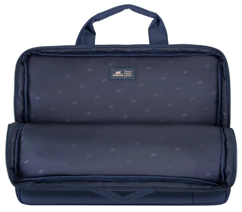 Geantă pentru Laptop RivaCase Central, 15.6", Poliester, Albastru