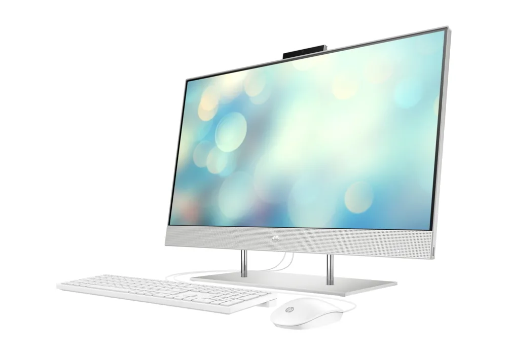 Computer All-in-One HP 7-dp1033ur, 27", Intel Core i3-1125G4, 8GB/512GB, FreeDOS, Argintiu