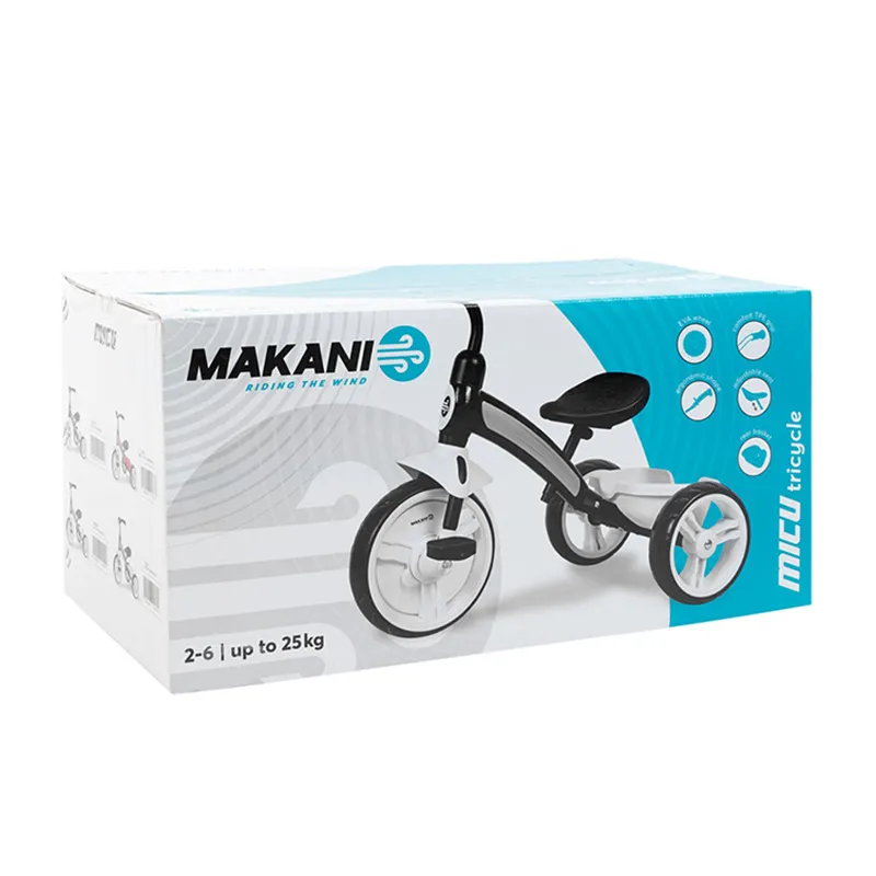 Bicicletă cu trei roți Makani Micu, Albastru