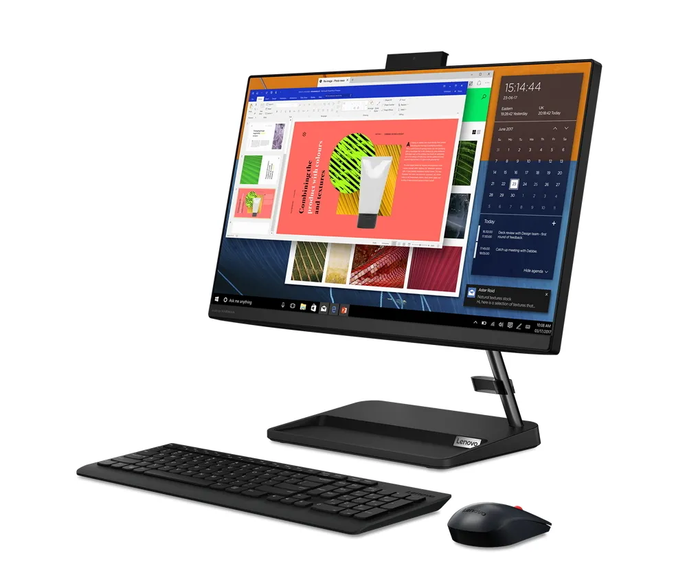 Computer All-in-One Lenovo IdeaCentre 3 22ITL6, 21,5", Intel Core i5-1135G7, 8GB/512GB, Fără SO, Negru