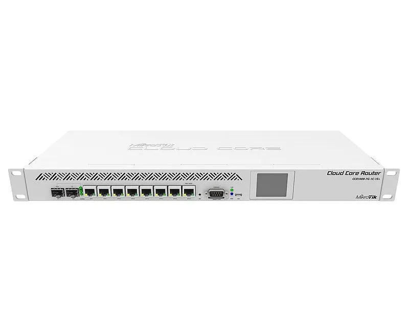 Router MikroTik CCR1009-7G-1C-1S+, Alb