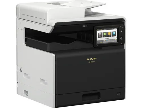 Multifunctional laser Sharp C-Cube IT BP-30C25EU, A3, Negru/Alb