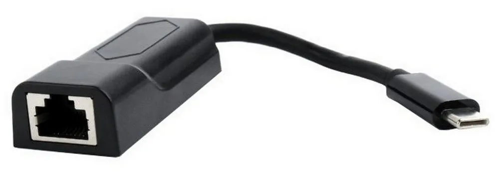 Adaptor de rețea Cablexpert USB 3.1 to RJ45, Negru
