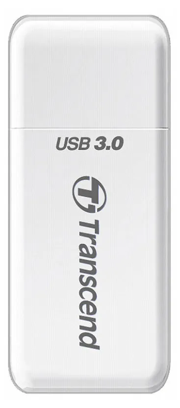 Cititor de carduri Transcend TS-RDF5, USB Type-A, Alb