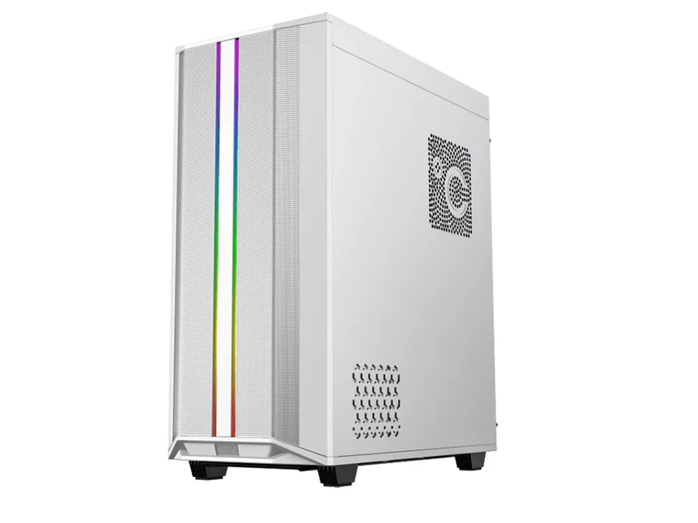 Carcasă PC Gamemax Precision, Midi-Tower, ATX, Alb