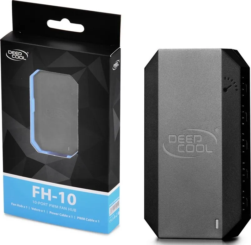 Ventilator Hub Deepcool FH-10, Negru