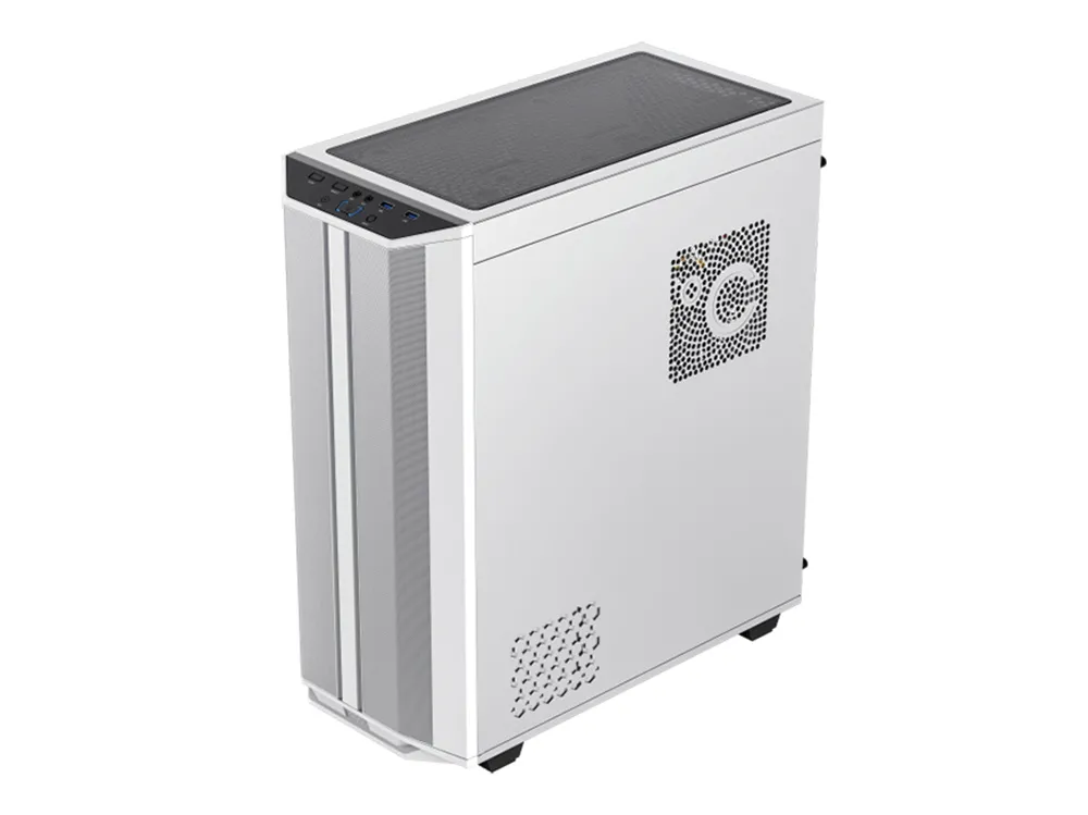 Carcasă PC Gamemax Precision, Midi-Tower, ATX, Alb