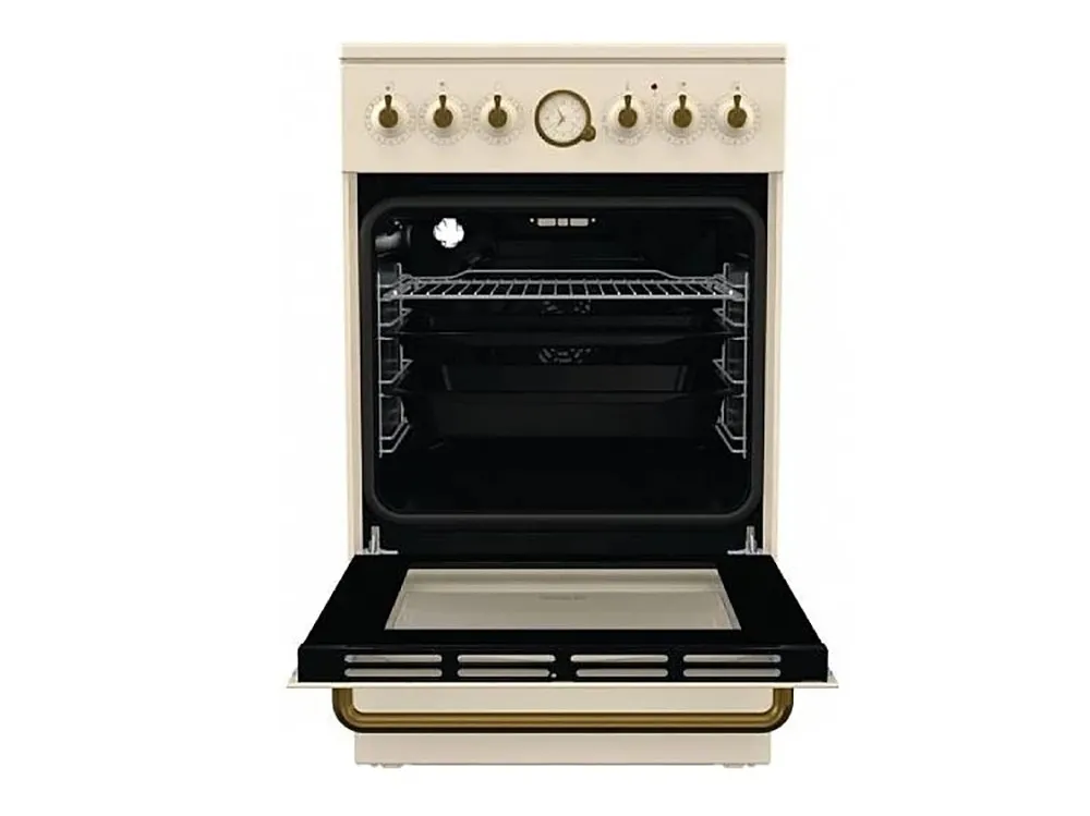 Plită electrică Gorenje GECS 5B70 CLI, Bej
