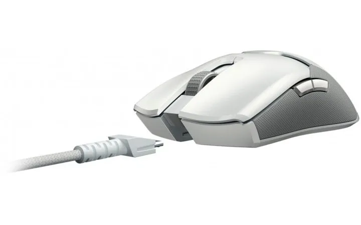 Gaming Mouse RAZER Viper Ultimate with Charging Dock, Alb
