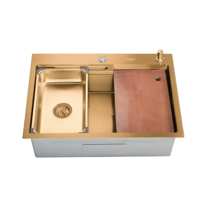 Chiuveta handmade SanDonna HD7050 (Auriu)