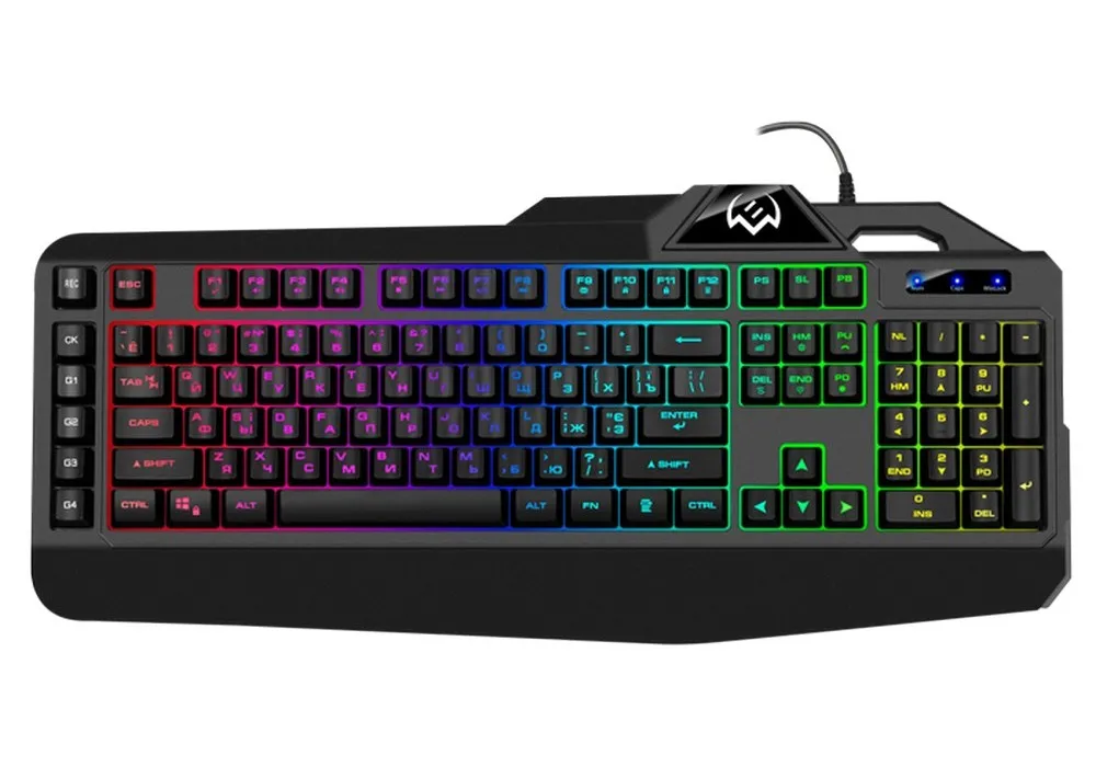 Tastatură SVEN KB-G8600, Cu fir, Negru