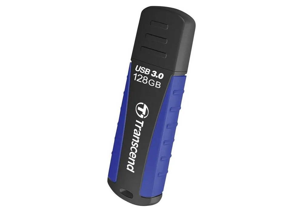 Memorie USB Transcend JetFlash 810, 128GB, Negru/Albastru