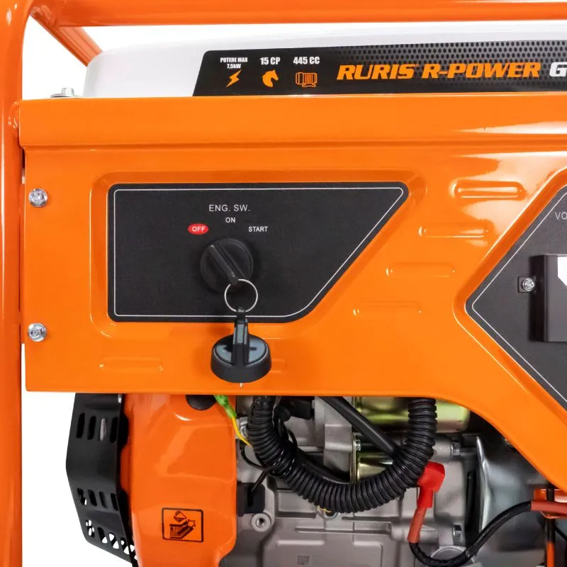 Generator electric pe benzina Ruris R-Power GE 9000 ATS 15 CP