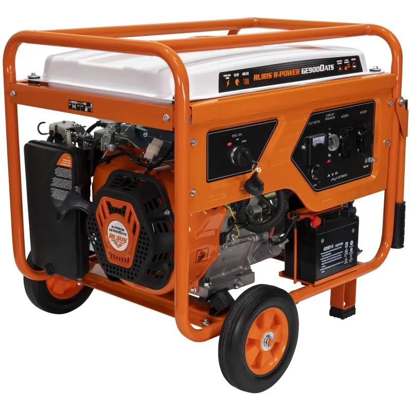 Generator electric pe benzina Ruris R-Power GE 9000 ATS 15 CP