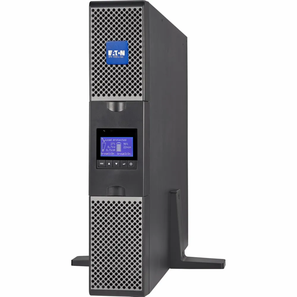 Sursă de alimentare neîntreruptibilă Eaton 9PX1500IRT2U-L, Online, 1500VA, Turn/Montare pe rafturi 