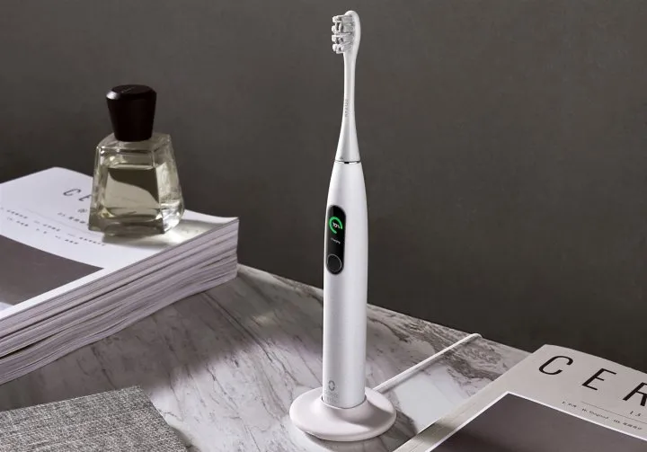 Periuța de dinți electrică sonică Xiaomi X Pro Elite, Gri
