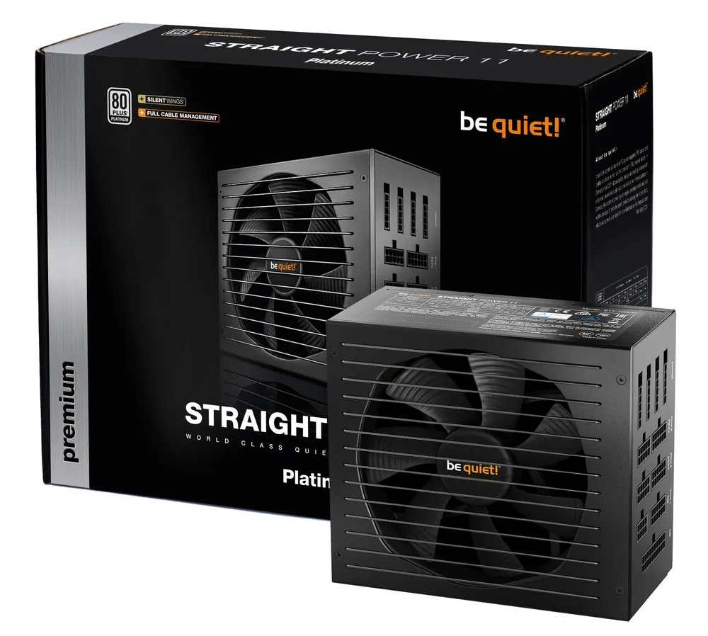 Sursă Alimentare PC be quiet! STRAIGHT POWER 11 PLATINUM, 750W, ATX, Complet modular