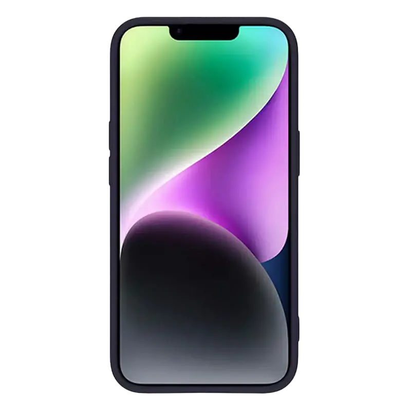 Husă Nillkin iPhone 14 Plus, CamShield Silky Silicone, Dark Purple