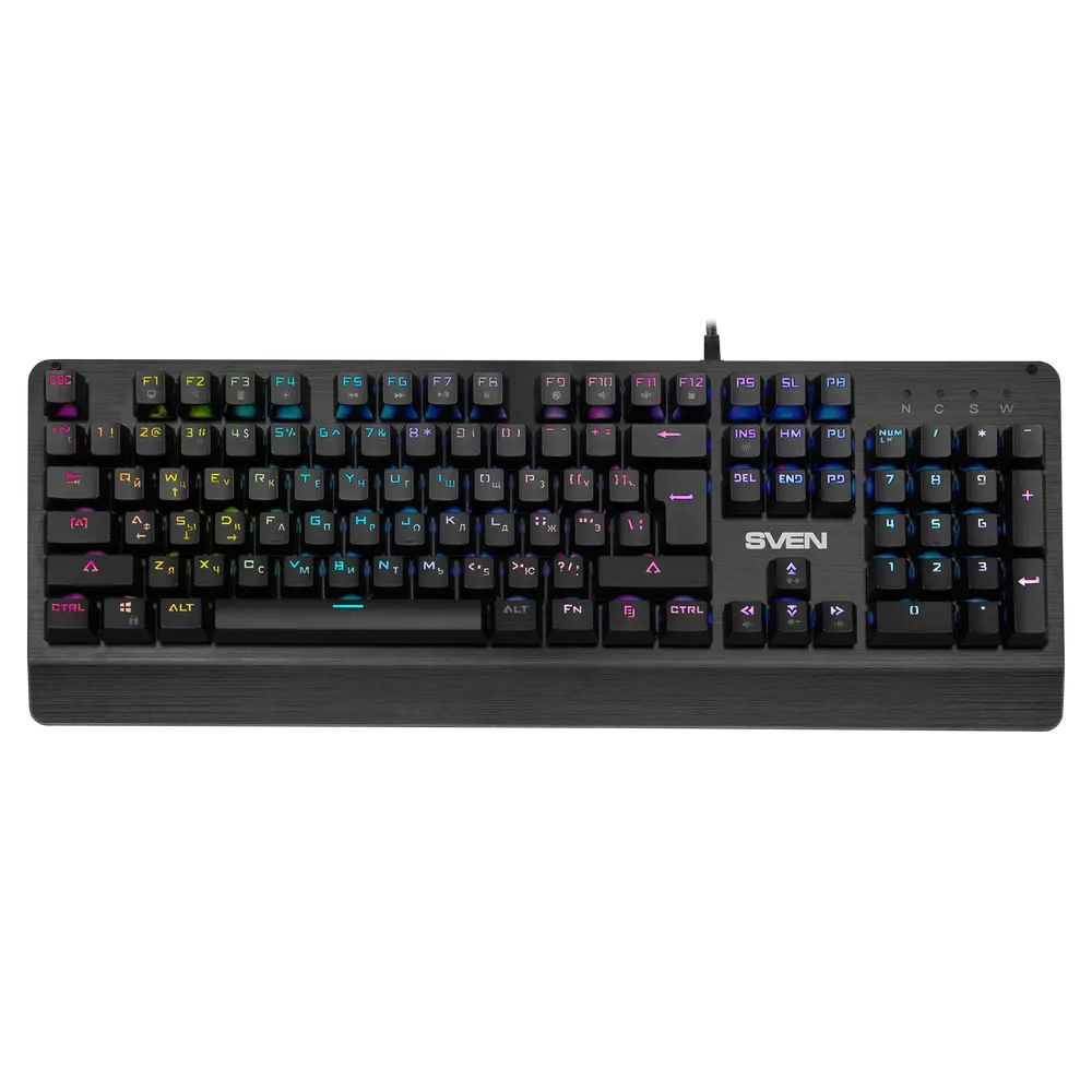 Tastatură SVEN KB-G9700, Cu fir, Negru