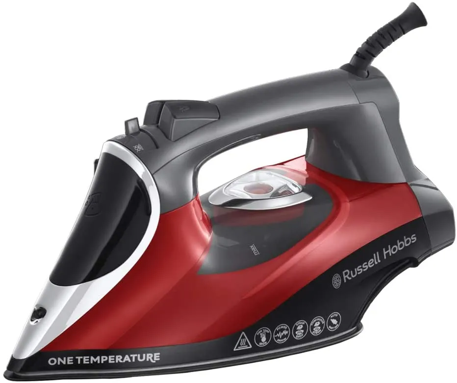 Fier de călcat Russell Hobbs 25090-56, 2600W, Black Red