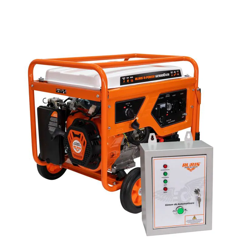 Generator electric pe benzina Ruris R-Power GE 9000 ATS 15 CP