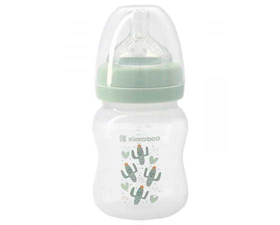 Sticlă de hrănire Kikka Boo Cactus, Verde