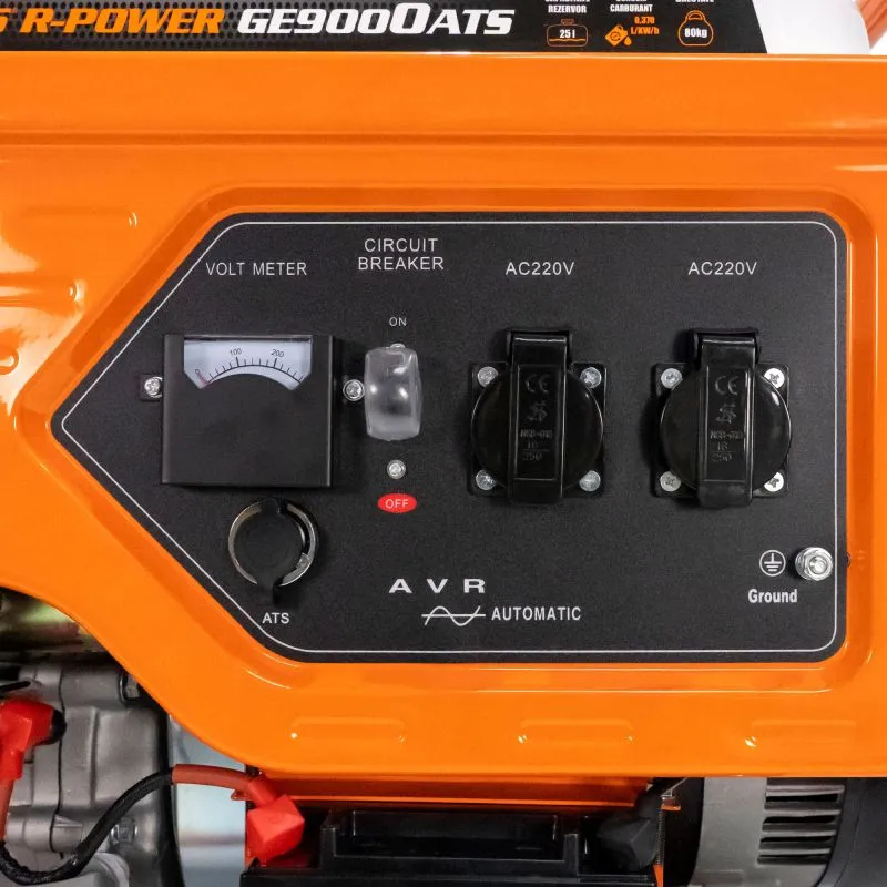 Generator electric pe benzina Ruris R-Power GE 9000 ATS 15 CP