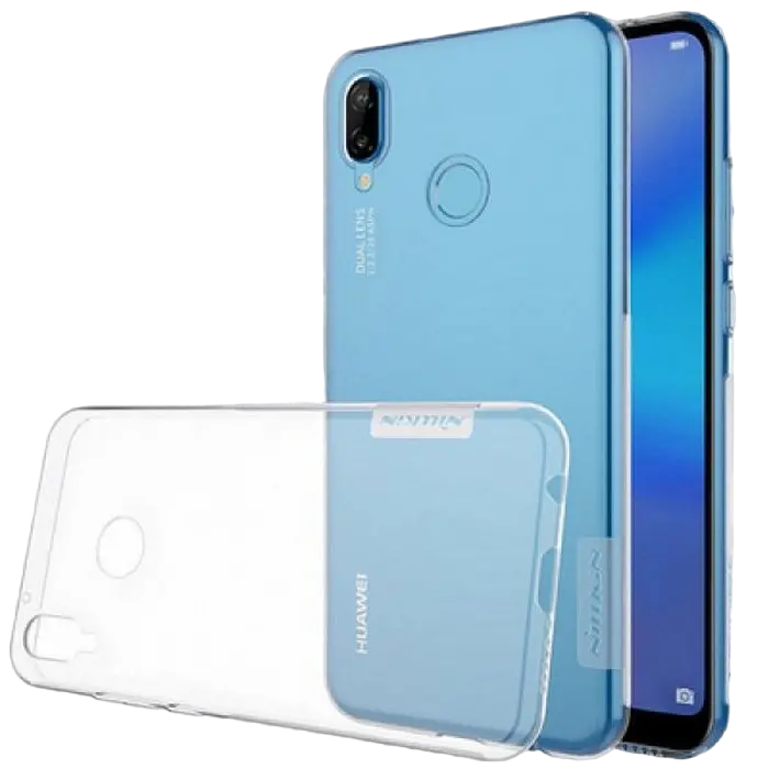 Husă Nillkin Huawei P20 Lite - Ultra thin TPU - Nature, White