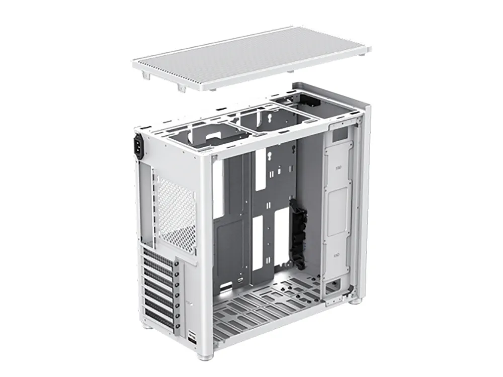 Carcasă PC Gamemax SPARK Pro, Mini-Tower, ATX, Alb