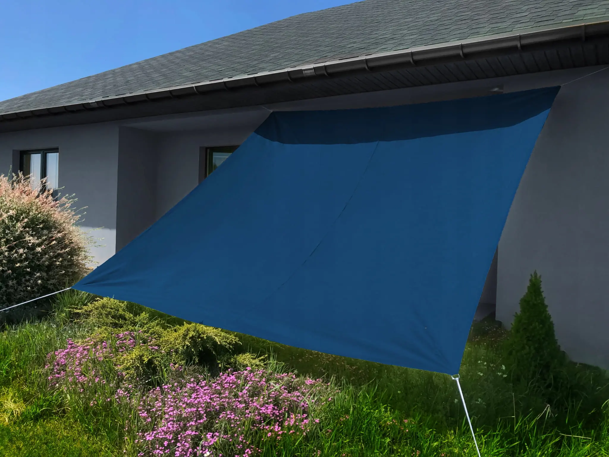 Pinza de umbra patrata JUMI (bleumarin) 3.6x3.6m