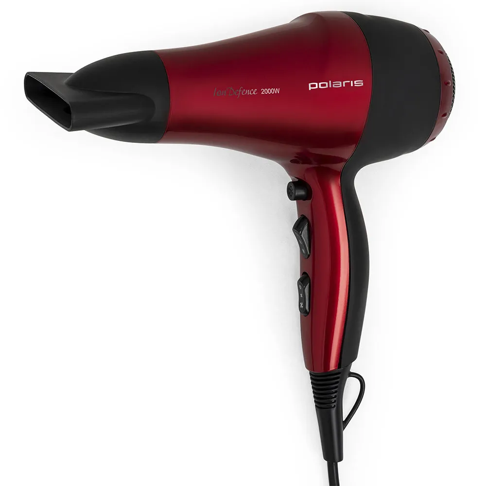 Uscător de păr Polaris PHD 2077i, 2000 W, Rosu | Negru