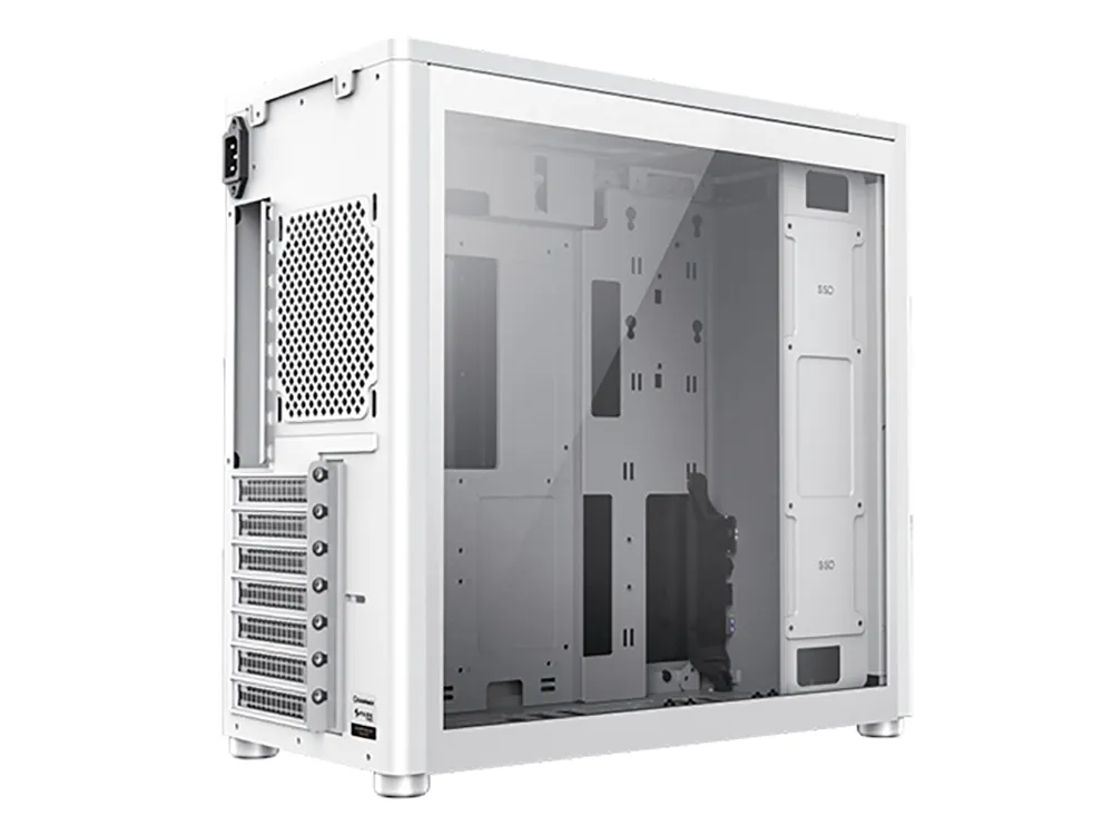 Carcasă PC Gamemax SPARK Pro, Mini-Tower, ATX, Alb