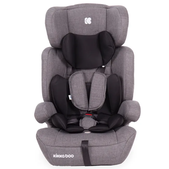Scaun auto Kikka Boo Zimpla, Grupa 1/2/3 (9-36 kg), Gri inchis