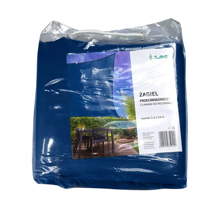 Pinza de umbra patrata JUMI (bleumarin) 3.6x3.6m