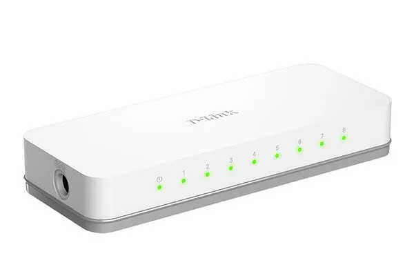 Switch de rețea D-Link DES-1008C/B1A, 8 x 10/100 Mbps