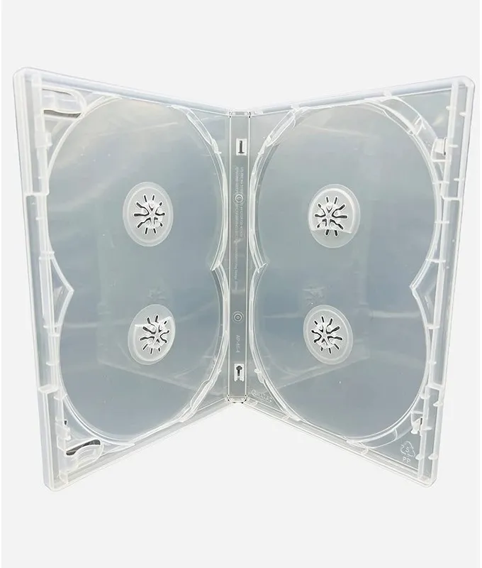 DVD Box Platinet 14 mm pentru Amaray 4 Clear