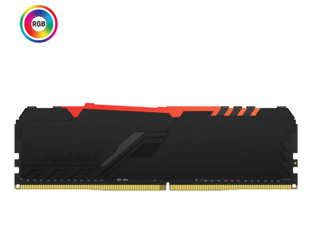Memorie RAM Kingston FURY Beast RGB, DDR4 SDRAM, 3200 MHz, 16GB, KF432C16BB1A/16