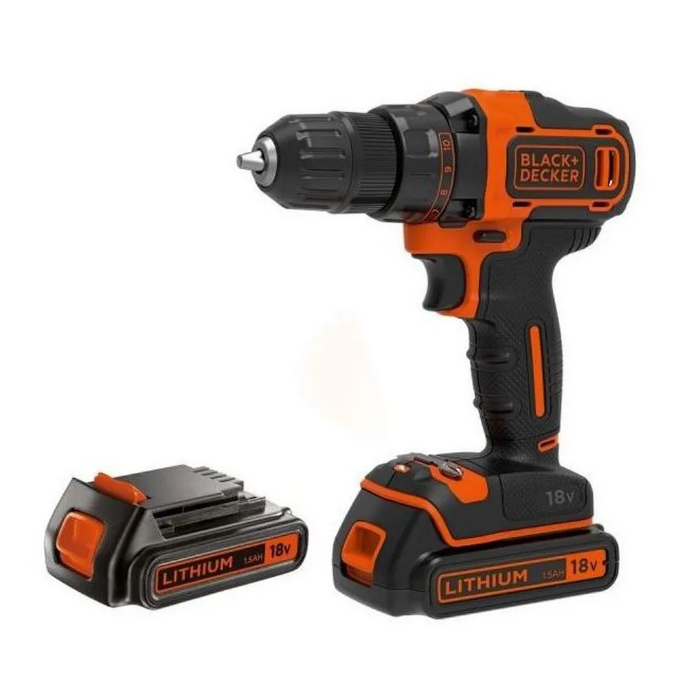 Mașină de găurit și înșurubat Black+Decker BDCDD186KB-QW