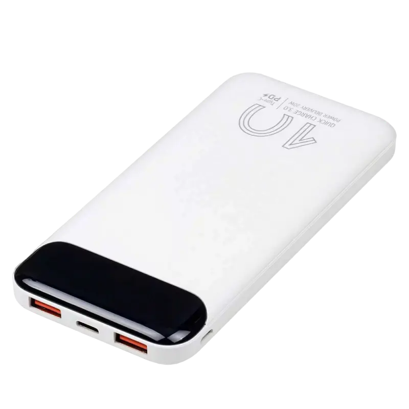 Acumulator extern RivaCase VA2540, 1000mAh, Alb