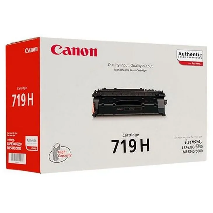 Cartuş Canon 719H, Negru